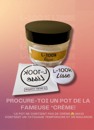 Pot de L-100 K lisse
