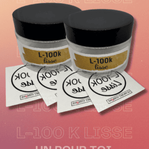 2 Pots de L-100 K lisse